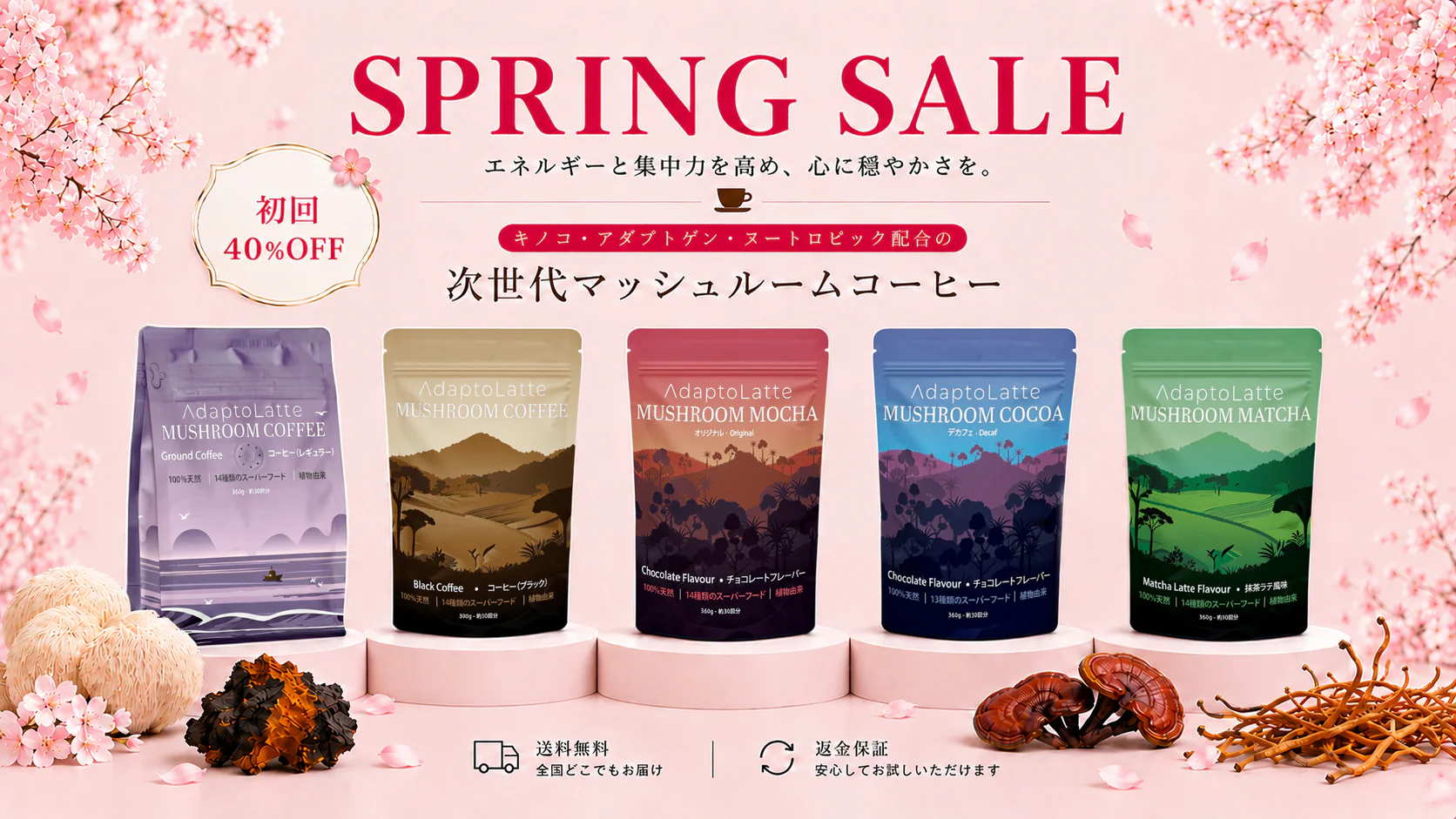 14種の力で、整う毎日。